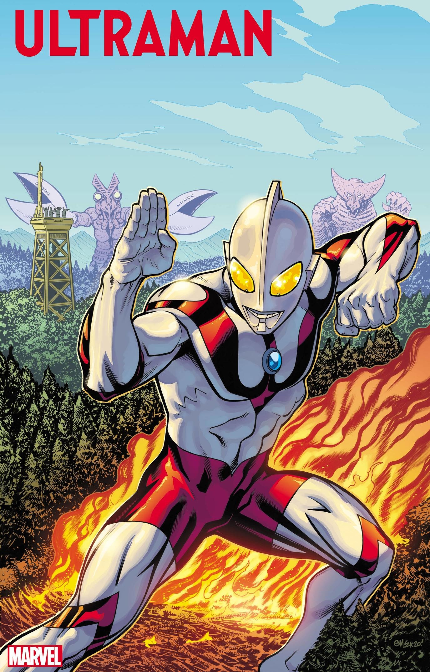 Marvel x Ultraman 全新漫畫之官方視覺封面正式曝光