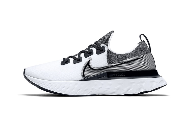 Nike 全新 React Infinity Run 跑鞋最新黑白配色正式發佈