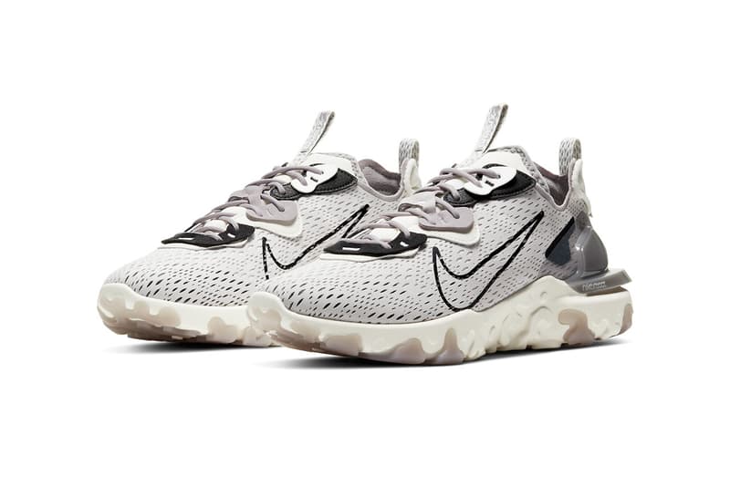 Nike React Vision 最新配色「Vast Grey」發佈