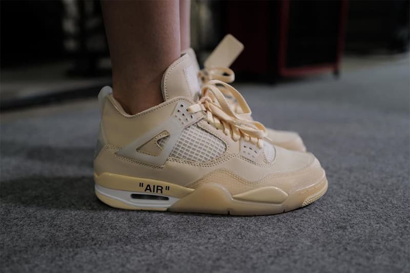 近賞 Off-White™ x Air Jordan 4 聯乘配色最新清晰圖輯