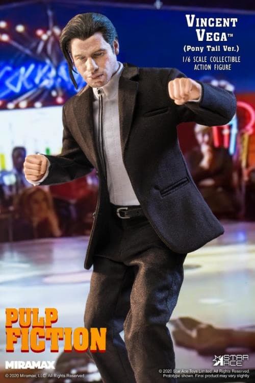 Star Ace 推出經典電影《Pulp Fiction》主角 Vincent Vega 1：6 比例可動人偶