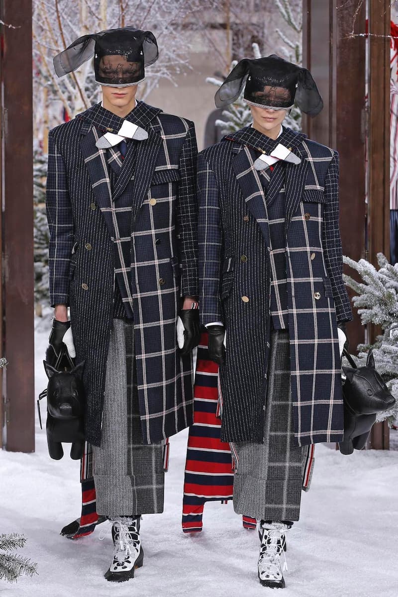 巴黎時裝周 -Thom Browne 2020 秋冬系列時裝大秀