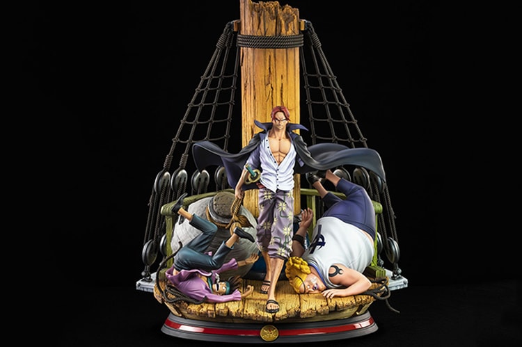 Tsume-Art 打造紅髮香克斯「霸王色」發動場景雕像