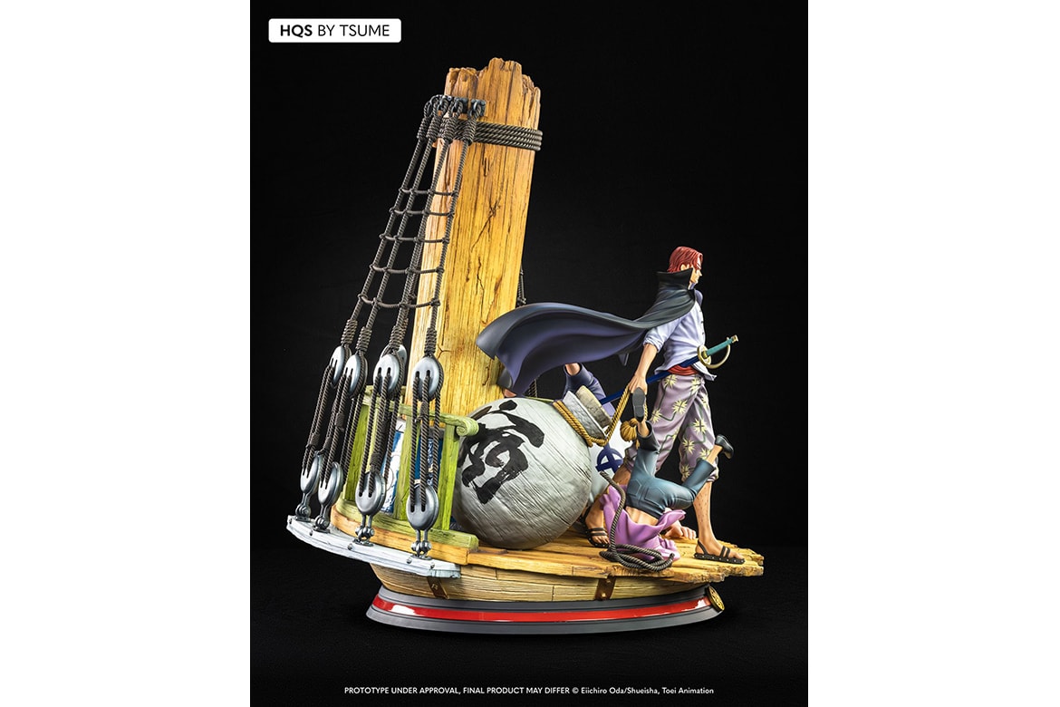 Tsume-Art 打造紅髮香克斯「霸王色」發動場景雕像