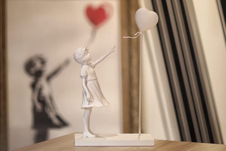 ZIGGER 联手 BRANDALISED 合作打造《Balloon Girl》藏品手办