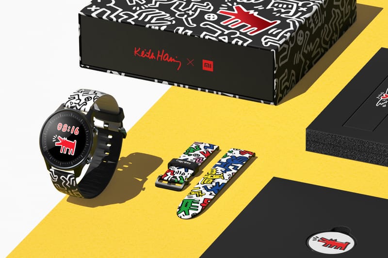 小米手表 Color 携手 Keith Haring 发布联乘定制款礼盒