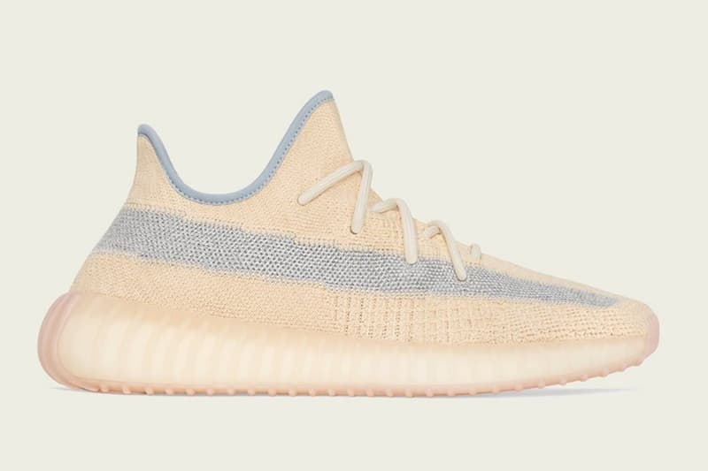 adidas YEEZY BOOST 350 V2 新配色「Linen」官方圖輯及上架情報公開