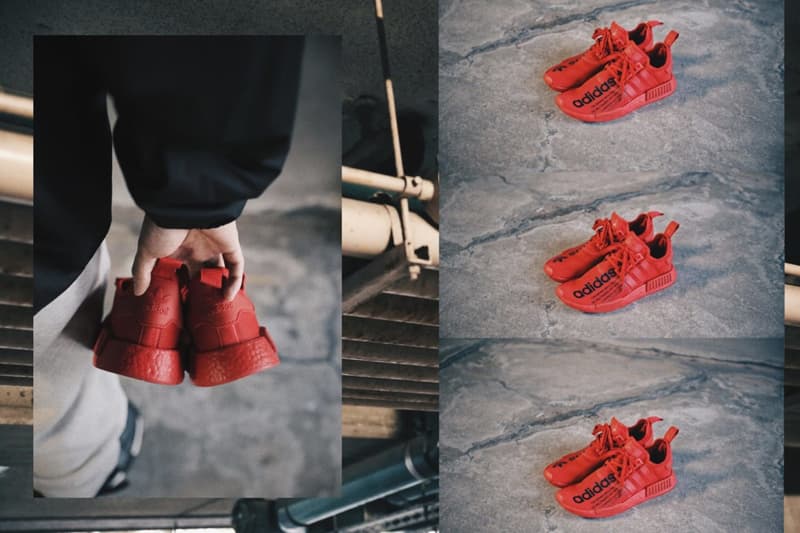 atmos x adidas 聯手合作打造全新 NMD R1「Triple Red」配色鞋款