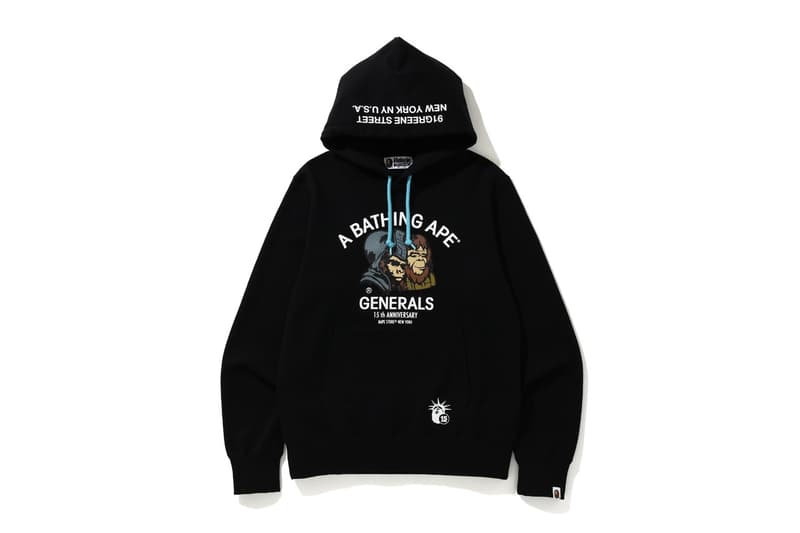 A BATHING APE® 紐約門店 15 週年別注系列發佈