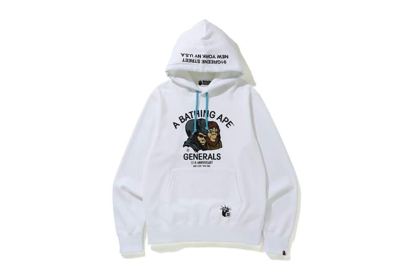 A BATHING APE® 紐約門店 15 週年別注系列發佈