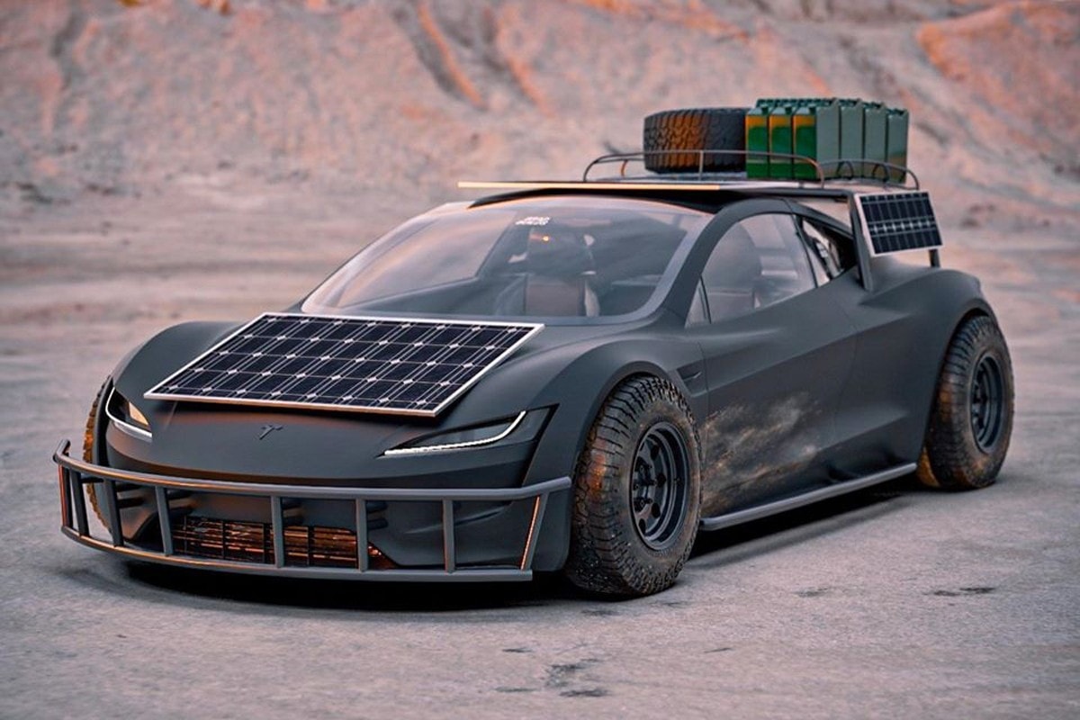 BradBuilds 打造《Mad Max》主題 Tesla 越野改裝車型