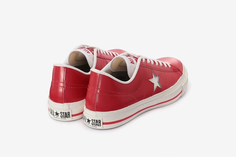 日本製 Converse One Star J 推出復古紅色皮革版本