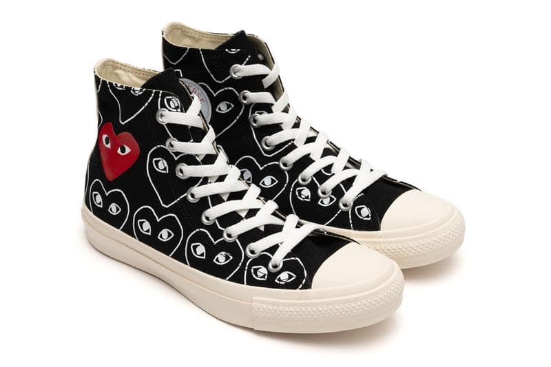 COMME des GARÇONS PLAY x Converse Chuck 70 全新設計實物圖片登場！