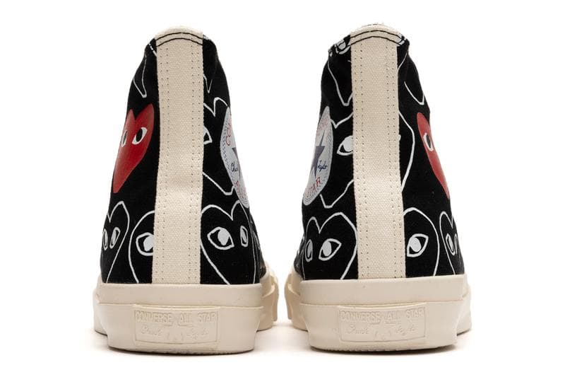 COMME des GARÇONS PLAY x Converse Chuck 70 全新設計實物圖片登場！