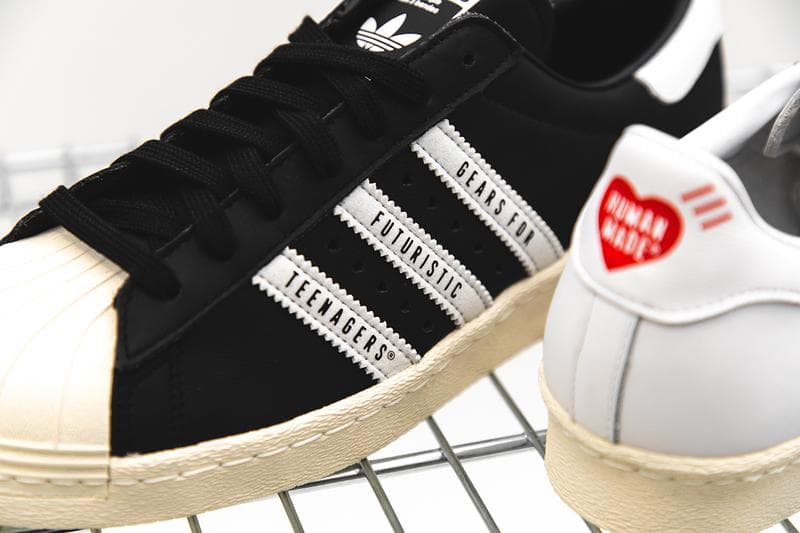 HYPEBEAST 近賞 adidas Originals by HUMAN MADE 全新 Superstar 聯名鞋款