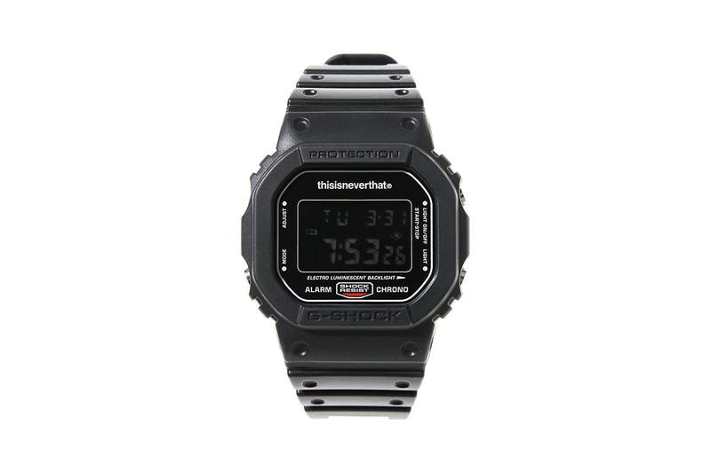 thisisneverthat x G-Shock 聯手重塑 DW-5600 手錶