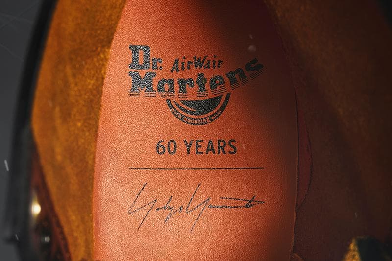 Dr. Martens x Yohji Yamamoto 推出「1460 Remaster」別注靴款