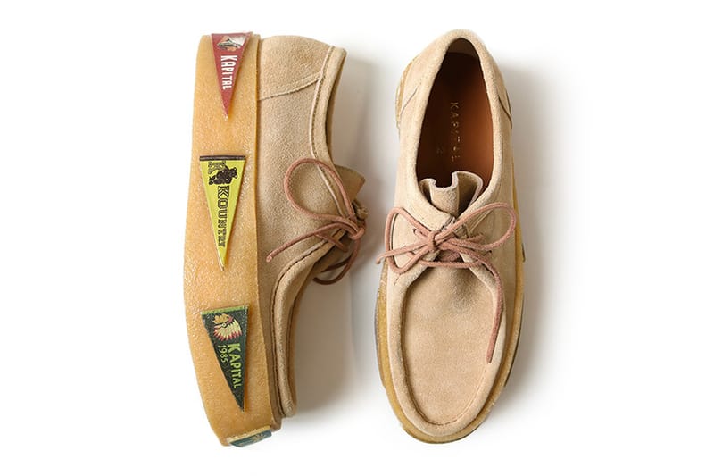 KAPITAL 正式推出全新厚底 3D-KOUNTRY Wallabee 鞋款