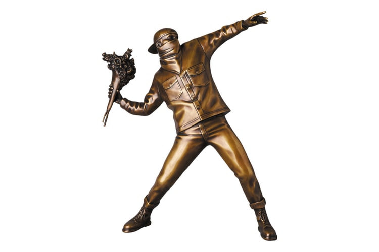 Medicom Toy x Brandalism 推出 Banksy 經典作品全新實體雕塑