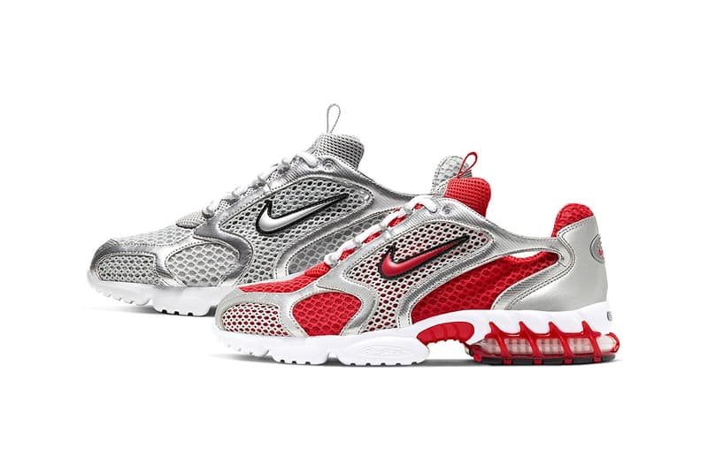 Nike Air Zoom Spiridon Caged 2 全新配色「Track Red」,「Smoke Grey」即將發售