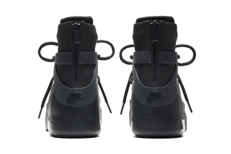 Nike Air Fear of God 1「Triple Black」官方圖輯發佈