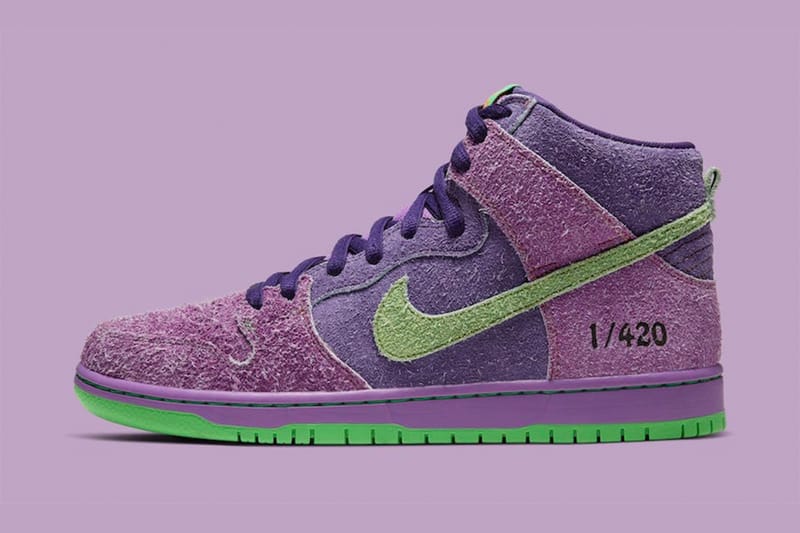 Nike SB 推出全新 Dunk High「420」配色