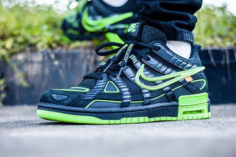 Off-White™ x Nike Air Rubber Dunk 最新聯名鞋款上腳圖輯曝光