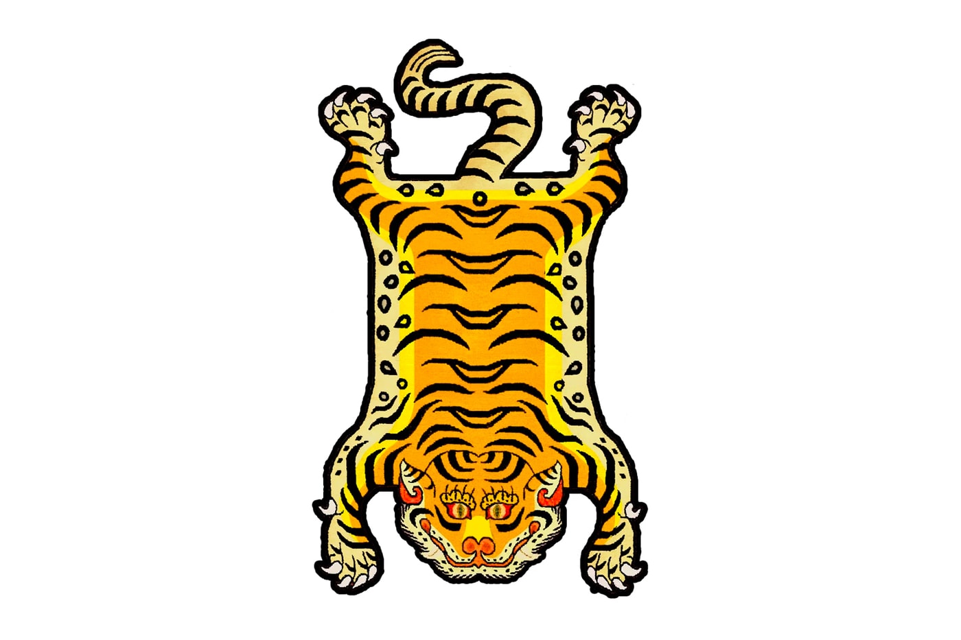 RAW EMOTIONS 熱話單品「虎毯」Tibetan Tiger Mascot Rug 全尺寸補貨