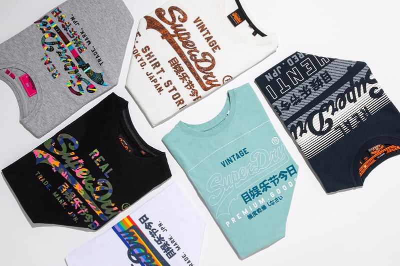 Superdry 发布 Vintage Logo Tee 系列全新单品