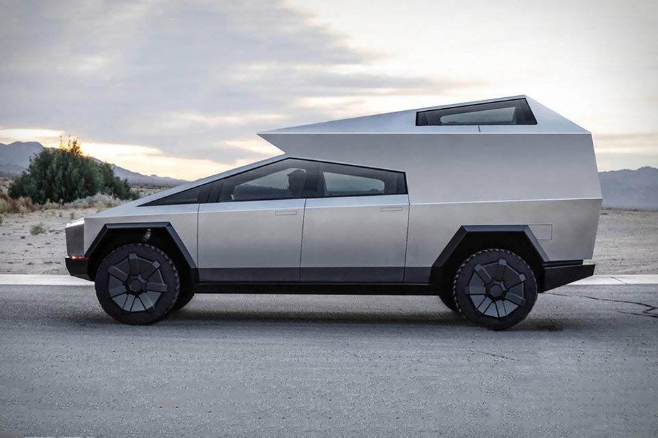 網民打造 Tesla Cybertruck「露營」概念車型