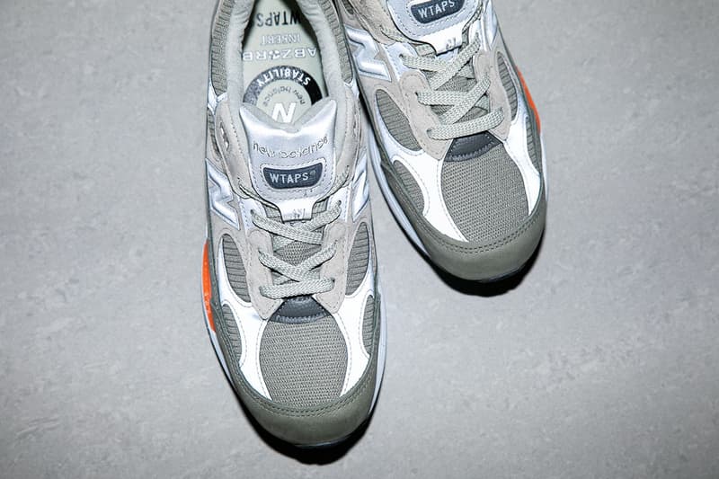 WTAPS x New Balance 最新聯名鞋款 M992 官方圖輯、發售情報正式公開