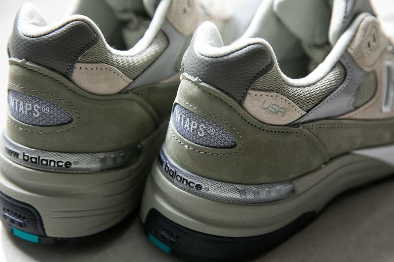 WTAPS x New Balance 最新聯名鞋款 M992 官方圖輯、發售情報正式公開