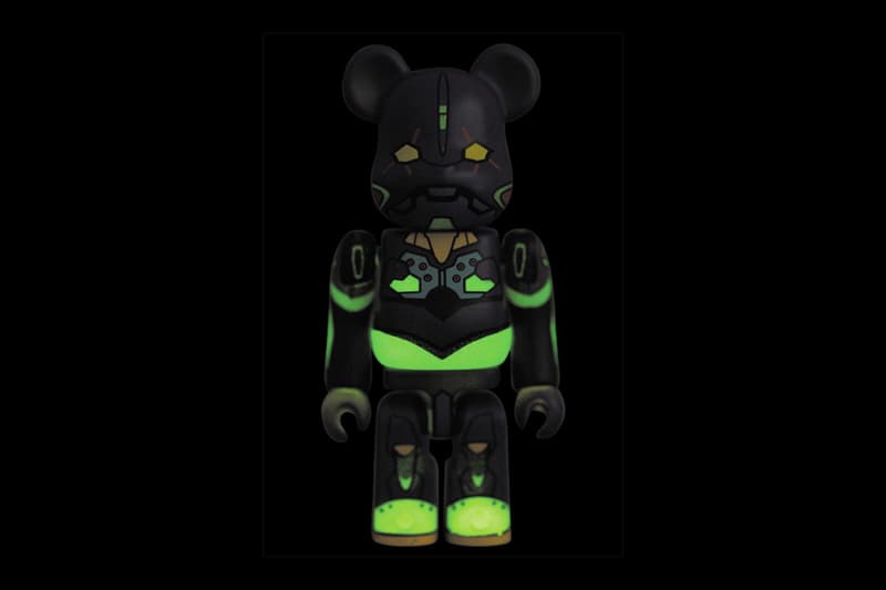 初夜版本-Medicom Toy 推出 EVA 初號機夜間戰鬥模式 BE@RBRICK