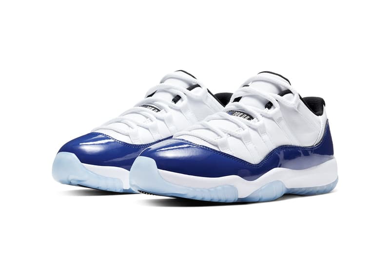 Air Jordan 11 Low 最新配色「Concord Sketch」官方圖輯、發售情報公佈