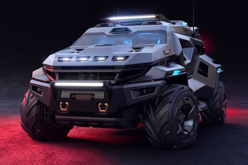 Milen Ivanov 打造全新 Armortruck SUV 概念車