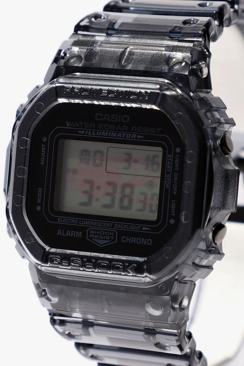 BEAMS x G-Shock 全新半透明系列聯乘腕錶發佈