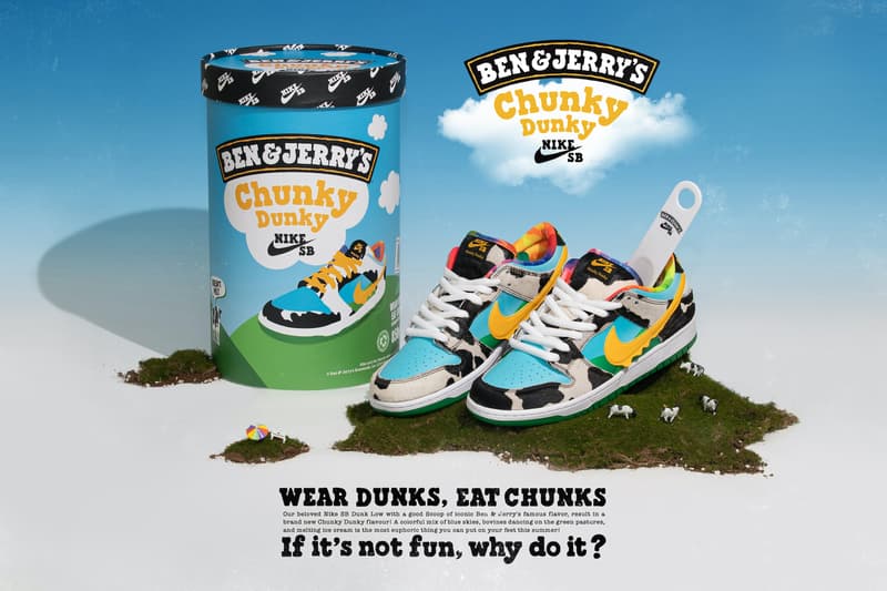 近賞 Ben & Jerry's x Nike SB 全新聯名 Dunk Low Pro