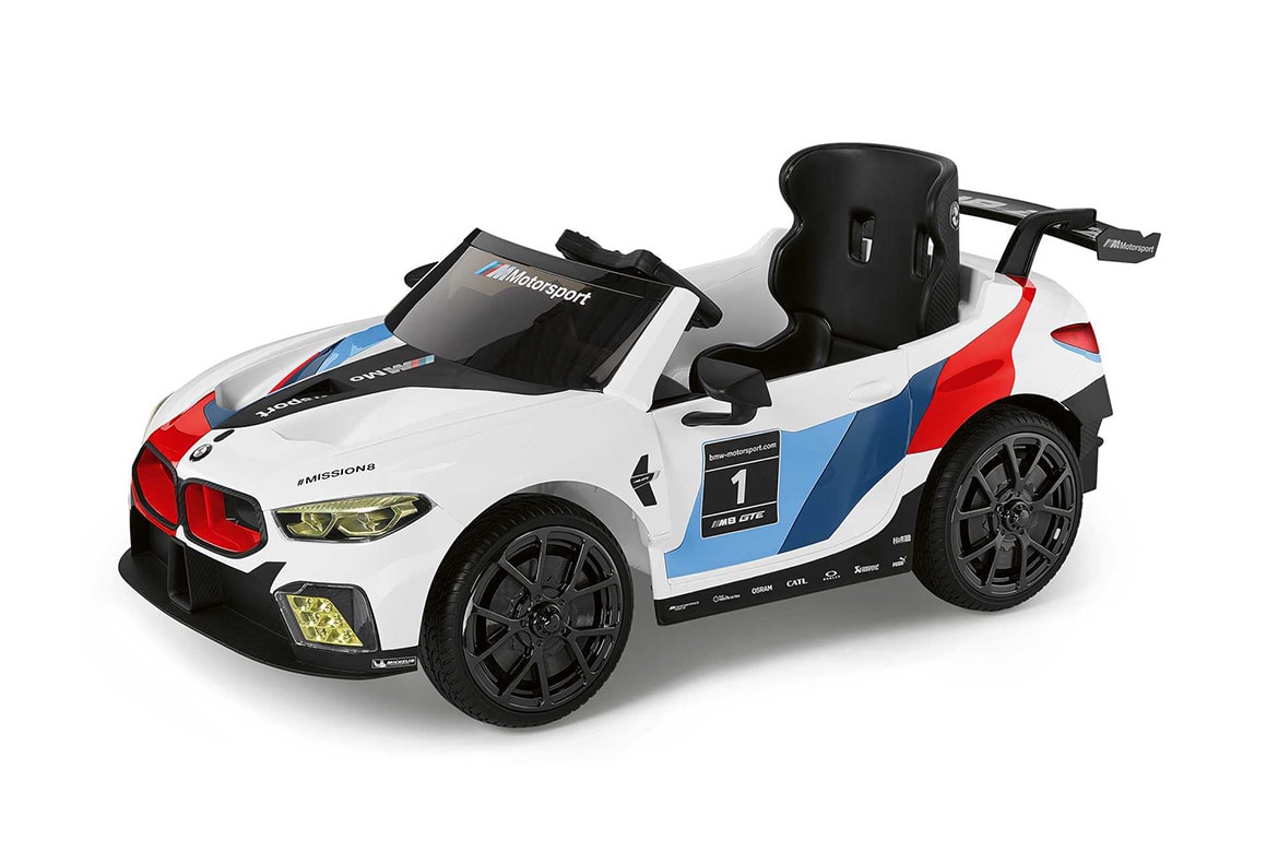 BMW 推出全新兒童尺寸 M8 GTE 電動車