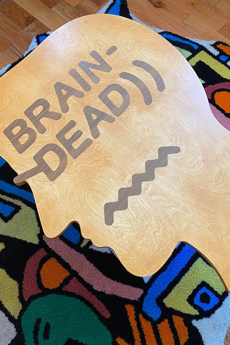 Brain Dead 攜手 Modernica 打造別注手工造型咖啡桌