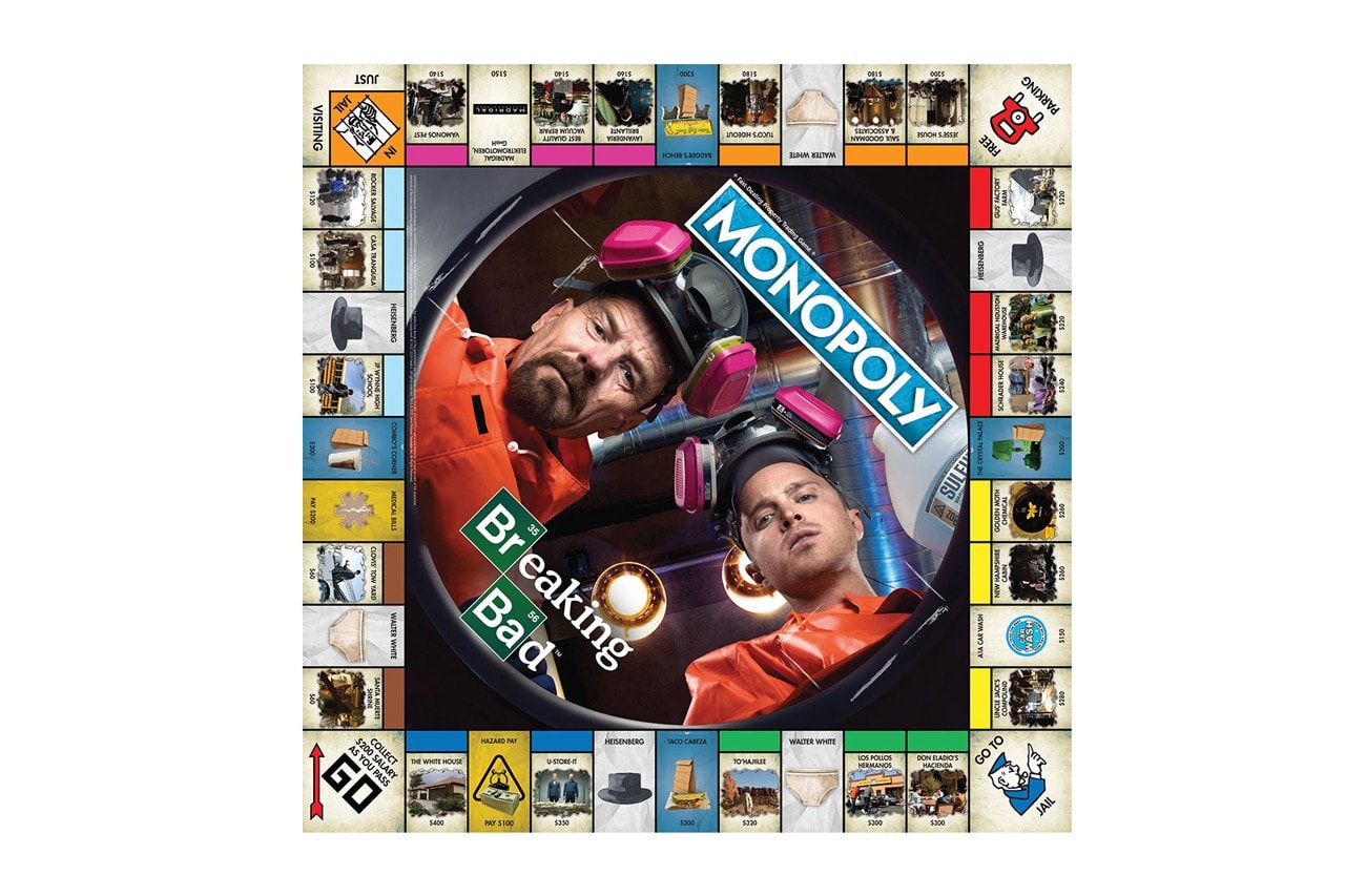 Monopoly x《Breaking Bad》聯乘版本正式上架