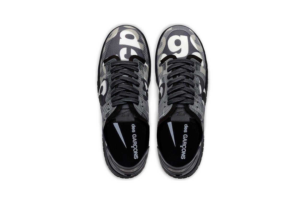 COMME des GARÇONS x Nike Dunk Low 最新聯名鞋款官方圖輯、發售情報正式公開