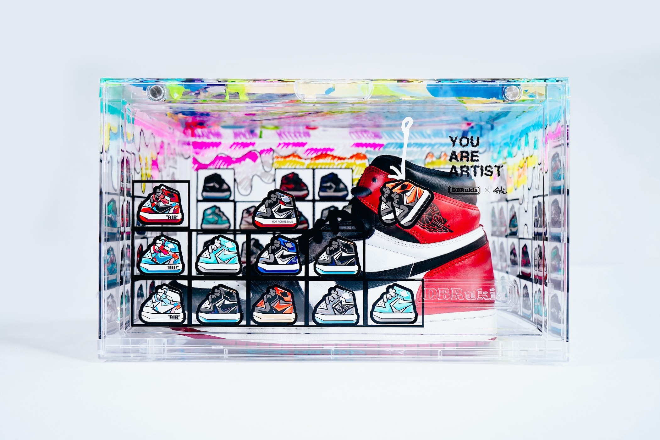 DBRukia 打造「我们都是艺术家」DIY 特殊鞋盒