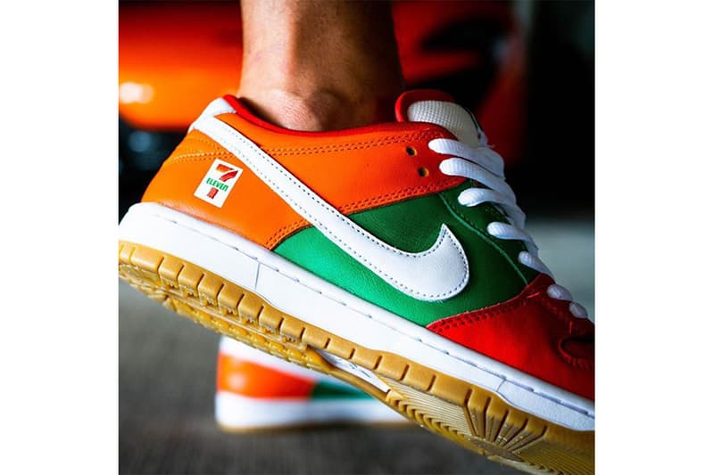 率先預覽 7-ELEVEN x Nike SB Dunk Low 實著圖輯