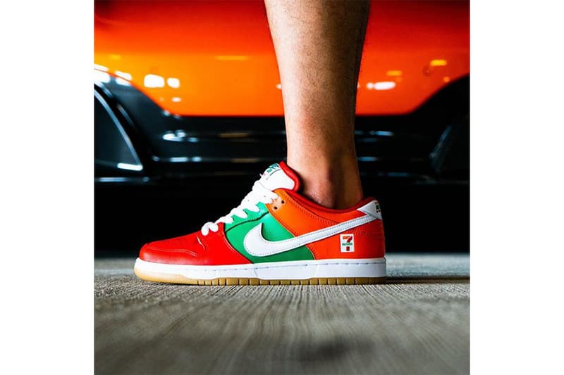 率先預覽 7-ELEVEN x Nike SB Dunk Low 實著圖輯