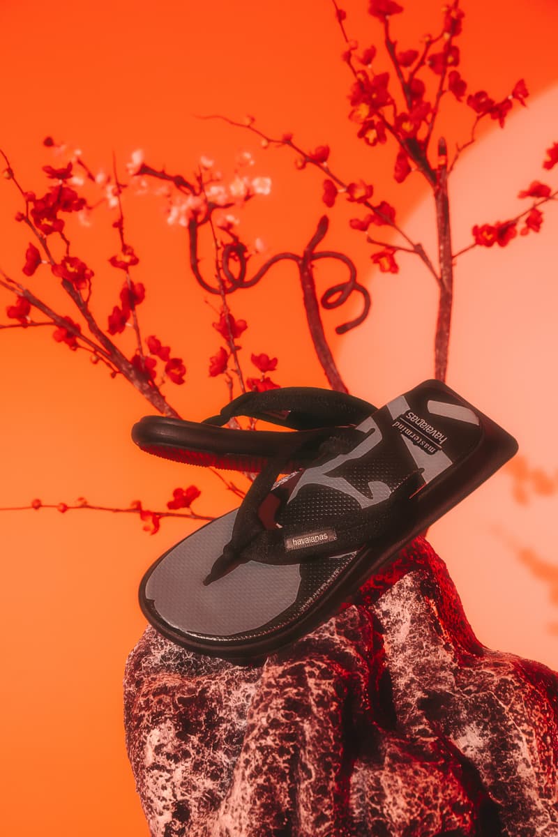 以街头时尚感重塑经典－Havaianas 联乘 mastermind JAPAN 拖鞋系列