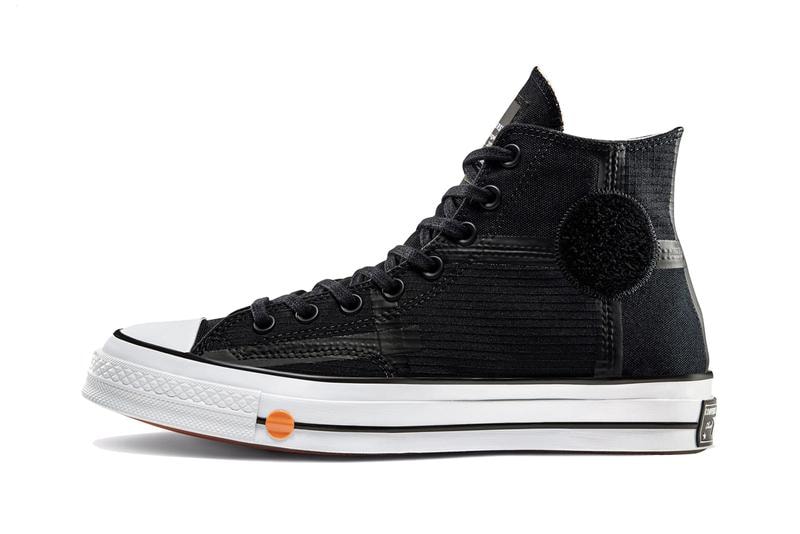 黑色層次美學－ROKIT x Converse 推出全新拼接 Chuck 70 鞋款