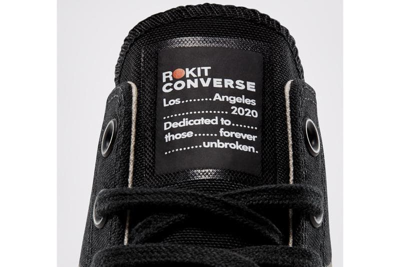 黑色層次美學－ROKIT x Converse 推出全新拼接 Chuck 70 鞋款