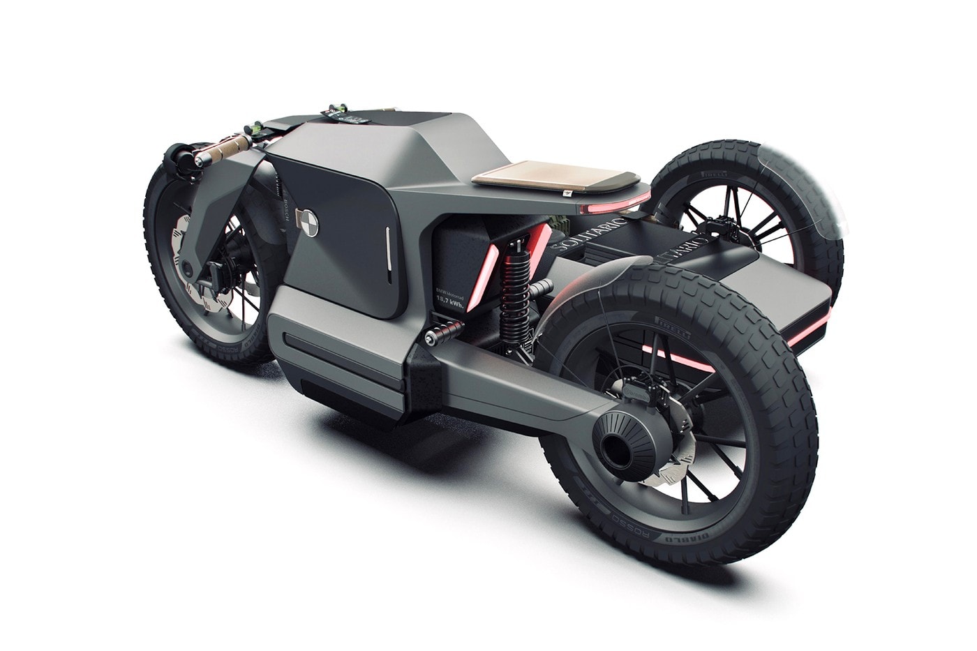 西班牙藝術家打造 BMW Motorrad ESMC 越野概念車
