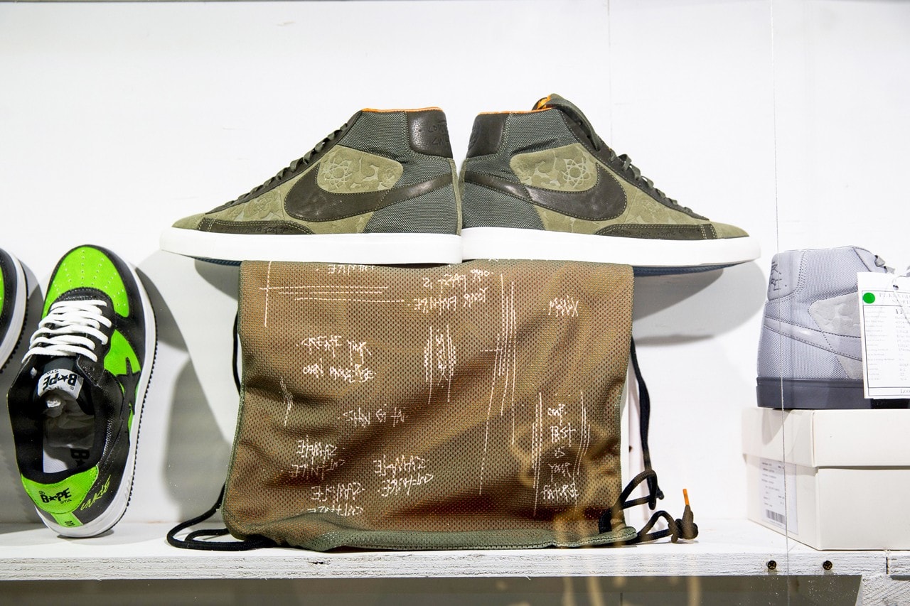 James Lavelle 展示 A BATHING APE® x Nike SB 極罕有聯乘收藏