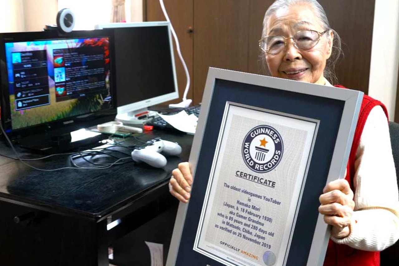 日本 90 歲老奶奶榮獲 Guinness World Record 認證「世界最高齡之遊戲實況主」